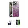 MARSİLYAN™- iPhone 16 Pro Max Kılıf Zirve Modern Prime - Şeffaf 360 Full Body Arka Koruyucu + Bilvis Titan Kamera Lens - TMGI
