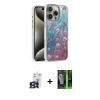 MARSİLYAN™- iPhone 16 Pro Max Kılıf Zirve Modern Prime - Şeffaf 360 Full Body Arka Koruyucu + Bilvis Titan Kamera Lens - TMGI
