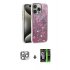 MARSİLYAN™- iPhone 16 Pro Max Kılıf Zirve Modern Prime - Şeffaf 360 Full Body Arka Koruyucu + Pers Alüminyum Kamera Lens - GI