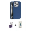 MARSİLYAN™- iPhone 16 Pro Max Kılıf Zirve Modern Prime - Şeffaf Pasifik Cam Ekran Koruyucu + Bilvis Titan Kamera Lens - SH