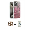 MARSİLYAN™- iPhone 16 Pro Max Kılıf Zirve Modern Prime - Şeffaf Pasifik Cam Ekran Koruyucu + Pers Alüminyum Kamera Lens - CLTM