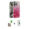MARSİLYAN™- iPhone 16 Pro Max Kılıf Zirve Modern Prime - Şeffaf Pasifik Cam Ekran Koruyucu + Raze Metal Kamera Lens - CLTM