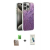 MARSİLYAN™- iPhone 16 Pro Max Kılıf Zirve Modern Prime - Şeffaf Pasifik Cam Ekran Koruyucu + Raze Metal Kamera Lens - CLTM