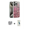 MARSİLYAN™- iPhone 16 Pro Max Kılıf Zirve Modern Prime - Şeffaf Pasifik Cam Ekran Koruyucu + Pers Alüminyum Kamera Lens - GI