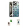 MARSİLYAN™- iPhone 16 Pro Max Kılıf Zirve Modern Prime - Şeffaf Pasifik Cam Ekran Koruyucu + Raze Metal Kamera Lens - NLGY