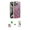 MARSİLYAN™- iPhone 16 Pro Max Kılıf Zirve Modern Prime - Şeffaf Pasifik Cam Ekran Koruyucu + Raze Metal Kamera Lens - NLGY