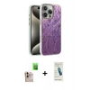 MARSİLYAN™- iPhone 16 Pro Max Kılıf Zirve Modern Prime - Şeffaf Pasifik Cam Ekran Koruyucu + Raze Metal Kamera Lens - NLGY