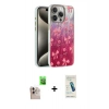 MARSİLYAN™- iPhone 16 Pro Max Kılıf Zirve Modern Prime - Şeffaf Pasifik Cam Ekran Koruyucu + Raze Metal Kamera Lens - NLGY
