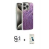 MARSİLYAN™- iPhone 16 Pro Max Kılıf Zirve Modern Prime - Şeffaf Pasifik Cam Ekran Koruyucu + Pers Alüminyum Kamera Lens - GS