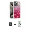 MARSİLYAN™- iPhone 16 Pro Max Kılıf Zirve Modern Prime - Şeffaf Pasifik Cam Ekran Koruyucu + PVD Metal Kamera Lens - SH