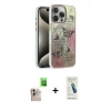 MARSİLYAN™- iPhone 16 Pro Max Kılıf Zirve Modern Prime - Şeffaf Pasifik Cam Ekran Koruyucu + Raze Metal Kamera Lens - NLGY