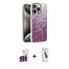 MARSİLYAN™- iPhone 16 Pro Max Kılıf Zirve Modern Prime - Şeffaf Pasifik Cam Ekran Koruyucu + Bilvis Titan Kamera Lens - SH