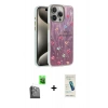 MARSİLYAN™- iPhone 16 Pro Max Kılıf Zirve Modern Prime - Şeffaf Pasifik Cam Ekran Koruyucu + Raze Metal Kamera Lens - SH