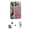 MARSİLYAN™- iPhone 16 Pro Max Kılıf Zirve Modern Prime - Şeffaf Pasifik Cam Ekran Koruyucu + Raze Metal Kamera Lens - SH