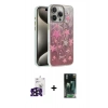 MARSİLYAN™- iPhone 16 Pro Max Kılıf Zirve Modern Prime - Siyah 360 Mat Full Body Arka Koruyucu + Bilvis Titan Kamera Lens - SH