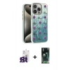 MARSİLYAN™- iPhone 16 Pro Max Kılıf Zirve Modern Prime - Siyah 360 Mat Full Body Arka Koruyucu + Bilvis Titan Kamera Lens - SH