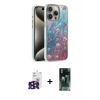 MARSİLYAN™- iPhone 16 Pro Max Kılıf Zirve Modern Prime - Siyah 360 Mat Full Body Arka Koruyucu + Bilvis Titan Kamera Lens - SH