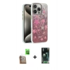 MARSİLYAN™- iPhone 16 Pro Max Kılıf Zirve Modern Prime - Siyah 360 Mat Full Body Arka Koruyucu + Raze Metal Kamera Lens - CLTM