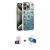 MARSİLYAN™- iPhone 16 Pro Max Kılıf Zirve Modern Prime - Siyah 3D Antistatik Seramik Nano Ekran Koruyucu + Bilvis Titan Kamera Lens - TMGI