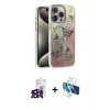 MARSİLYAN™- iPhone 16 Pro Max Kılıf Zirve Modern Prime - Siyah 3D Antistatik Seramik Nano Ekran Koruyucu + Bilvis Titan Kamera Lens - SH