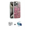 MARSİLYAN™- iPhone 16 Pro Max Kılıf Zirve Modern Prime - Siyah 3D Antistatik Seramik Nano Ekran Koruyucu + Pers Alüminyum Kamera Lens - GS