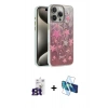 MARSİLYAN™- iPhone 16 Pro Max Kılıf Zirve Modern Prime - Siyah 3D Antistatik Seramik Nano Ekran Koruyucu + Bilvis Titan Kamera Lens - TMGI