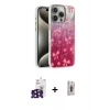 MARSİLYAN™- iPhone 16 Pro Max Kılıf Zirve Modern Prime - Siyah Bilvis 3D Cam Ekran Koruyucu + Bilvis Titan Kamera Lens - SH