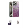MARSİLYAN™- iPhone 16 Pro Max Kılıf Zirve Modern Prime - Siyah Bilvis 3D Cam Ekran Koruyucu + Bilvis Titan Kamera Lens - TMGI