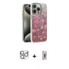 MARSİLYAN™- iPhone 16 Pro Max Kılıf Zirve Modern Prime - Siyah Bilvis 3D Cam Ekran Koruyucu + Pers Alüminyum Kamera Lens - GS