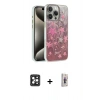 MARSİLYAN™- iPhone 16 Pro Max Kılıf Zirve Modern Prime - Siyah Bilvis 3D Cam Ekran Koruyucu + PVD Metal Kamera Lens - SH