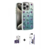 MARSİLYAN™- iPhone 16 Pro Max Kılıf Zirve Modern Prime - Siyah Bilvis 3X AR Hayalet Cam Ekran Koruyucu + Bilvis Titan Kamera Lens - TMGI