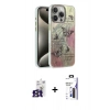MARSİLYAN™- iPhone 16 Pro Max Kılıf Zirve Modern Prime - Siyah Bilvis 3X AR Hayalet Cam Ekran Koruyucu + Bilvis Titan Kamera Lens - TMGI