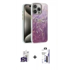 MARSİLYAN™- iPhone 16 Pro Max Kılıf Zirve Modern Prime - Siyah Bilvis 3X AR Hayalet Cam Ekran Koruyucu + Bilvis Titan Kamera Lens - TMGI