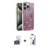 MARSİLYAN™- iPhone 16 Pro Max Kılıf Zirve Modern Prime - Siyah Bilvis 3X AR Hayalet Cam Ekran Koruyucu + Bilvis Titan Kamera Lens - GS