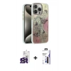 MARSİLYAN™- iPhone 16 Pro Max Kılıf Zirve Modern Prime - Siyah Bilvis 3X AR Hayalet Cam Ekran Koruyucu + Bilvis Titan Kamera Lens - SH