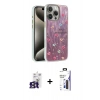 MARSİLYAN™- iPhone 16 Pro Max Kılıf Zirve Modern Prime - Siyah Bilvis 3X AR Hayalet Cam Ekran Koruyucu + Bilvis Titan Kamera Lens - TMGI