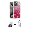 MARSİLYAN™- iPhone 16 Pro Max Kılıf Zirve Modern Prime - Siyah Bilvis 3X AR Hayalet Cam Ekran Koruyucu + Bilvis Titan Kamera Lens - SH