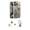 MARSİLYAN™- iPhone 16 Pro Max Kılıf Zirve Modern Prime - Siyah Bilvis 3X AR Hayalet Cam Ekran Koruyucu + Raze Metal Kamera Lens - BZ