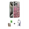 MARSİLYAN™- iPhone 16 Pro Max Kılıf Zirve Modern Prime - Siyah Bilvis 3X AR Hayalet Cam Ekran Koruyucu + Raze Metal Kamera Lens - CLTM