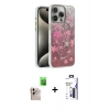MARSİLYAN™- iPhone 16 Pro Max Kılıf Zirve Modern Prime - Siyah Bilvis 3X AR Hayalet Cam Ekran Koruyucu + Raze Metal Kamera Lens - NLGY