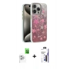 MARSİLYAN™- iPhone 16 Pro Max Kılıf Zirve Modern Prime - Siyah Bilvis 3X AR Hayalet Cam Ekran Koruyucu + Raze Metal Kamera Lens - BZ