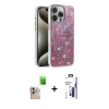 MARSİLYAN™- iPhone 16 Pro Max Kılıf Zirve Modern Prime - Siyah Bilvis 3X AR Hayalet Cam Ekran Koruyucu + Raze Metal Kamera Lens - NLGY