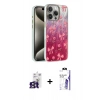 MARSİLYAN™- iPhone 16 Pro Max Kılıf Zirve Modern Prime - Siyah Bilvis 3X AR HD Cam Ekran Koruyucu + Bilvis Titan Kamera Lens - TMGI