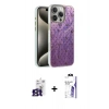 MARSİLYAN™- iPhone 16 Pro Max Kılıf Zirve Modern Prime - Siyah Bilvis 3X AR HD Cam Ekran Koruyucu + Bilvis Titan Kamera Lens - TMGI