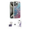 MARSİLYAN™- iPhone 16 Pro Max Kılıf Zirve Modern Prime - Siyah Bilvis 3X AR HD Cam Ekran Koruyucu + Bilvis Titan Kamera Lens - TMGI