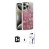 MARSİLYAN™- iPhone 16 Pro Max Kılıf Zirve Modern Prime - Siyah Bilvis 3X AR HD Cam Ekran Koruyucu + PVD Metal Kamera Lens - SH