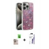 MARSİLYAN™- iPhone 16 Pro Max Kılıf Zirve Modern Prime - Siyah Bilvis 3X AR HD Cam Ekran Koruyucu + Raze Metal Kamera Lens - NLGY