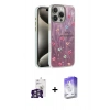 MARSİLYAN™- iPhone 16 Pro Max Kılıf Zirve Modern Prime - Siyah Bilvis 5in1 3D Magic Cam Ekran Koruyucu + Bilvis Titan Kamera Lens - GS