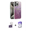 MARSİLYAN™- iPhone 16 Pro Max Kılıf Zirve Modern Prime - Siyah Bilvis 5in1 3D Magic Cam Ekran Koruyucu + Bilvis Titan Kamera Lens - GS