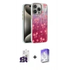 MARSİLYAN™- iPhone 16 Pro Max Kılıf Zirve Modern Prime - Siyah Bilvis 5in1 3D Magic Cam Ekran Koruyucu + Bilvis Titan Kamera Lens - GS